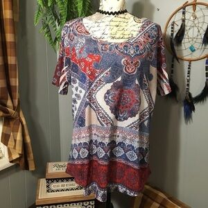 Emerge world wear knit top